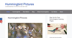 Desktop Screenshot of hummingbirdpictures.net